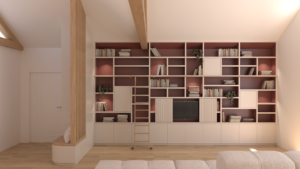 bibliothèque sur-mesure