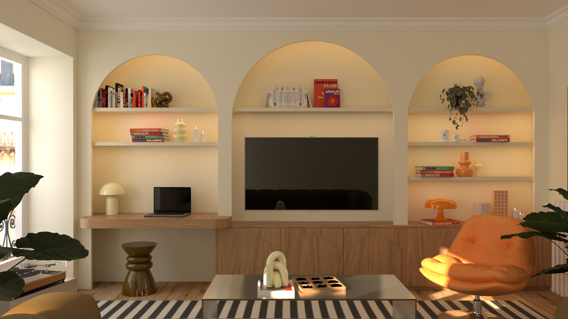 Rénovation d’un salon à Pau