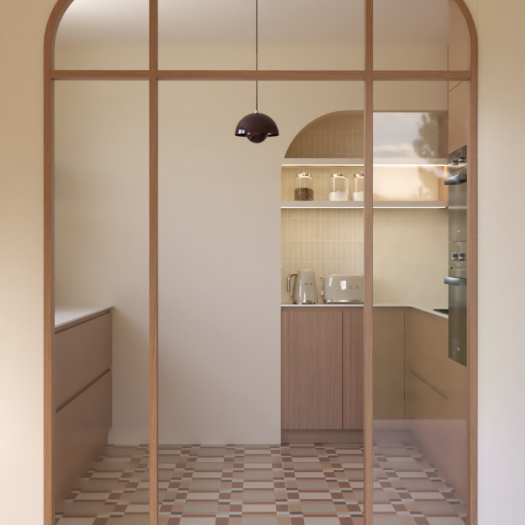 Rénovation d'une cuisine verrière à Lescar