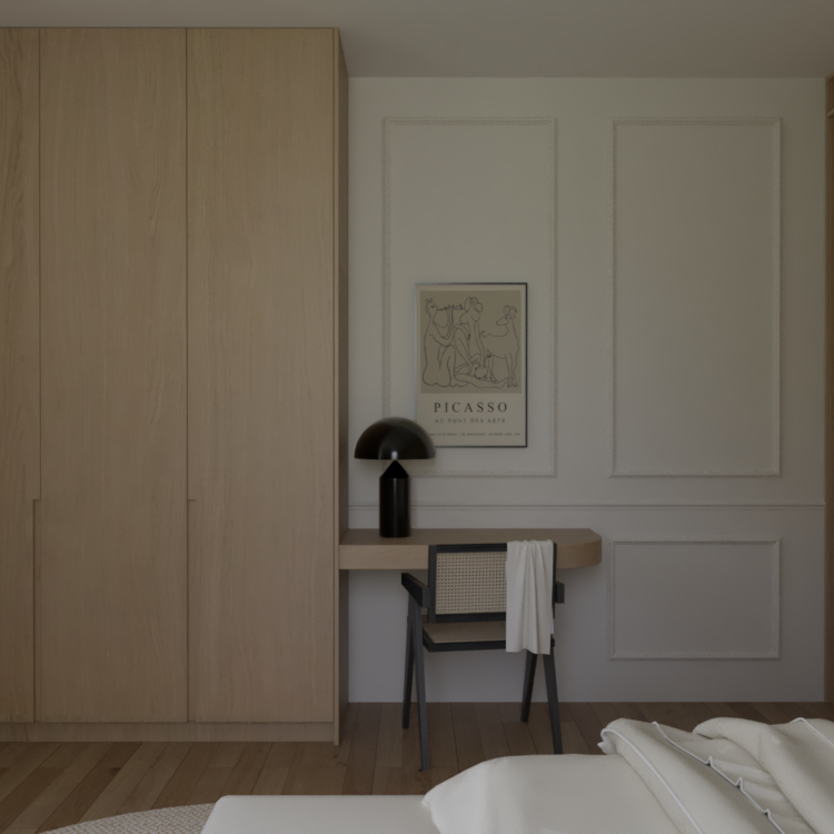 Rénovation d’une chambre parentale à Nay