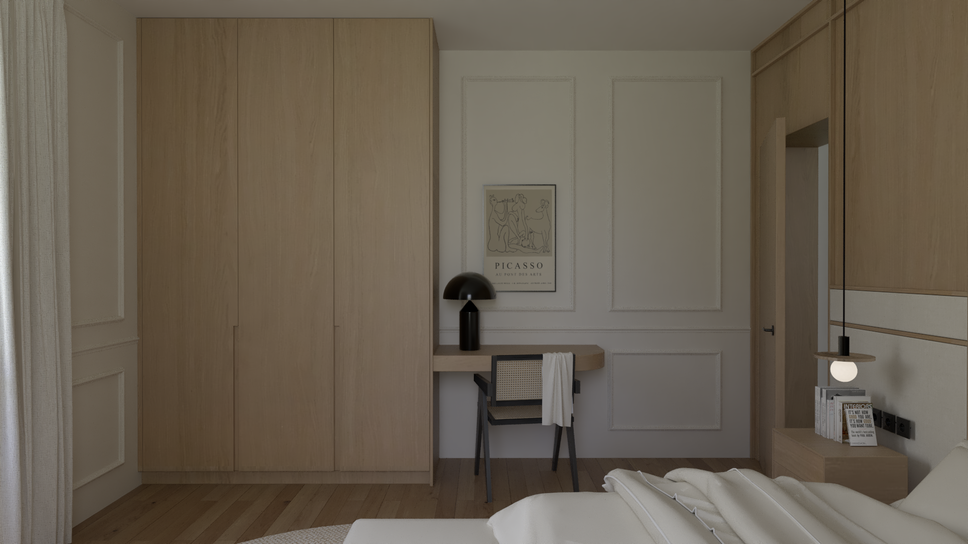 Rénovation d’une chambre parentale à Nay