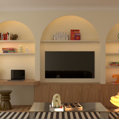 Rénovation d’un salon à Pau