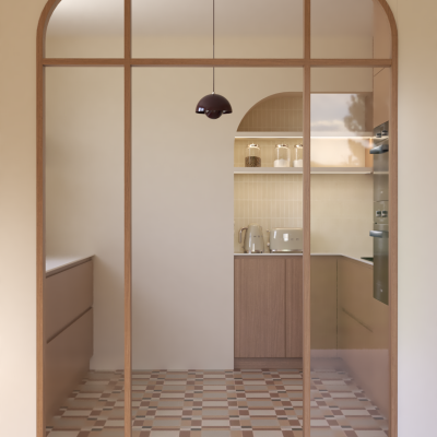 Rénovation d'une cuisine verrière à Lescar